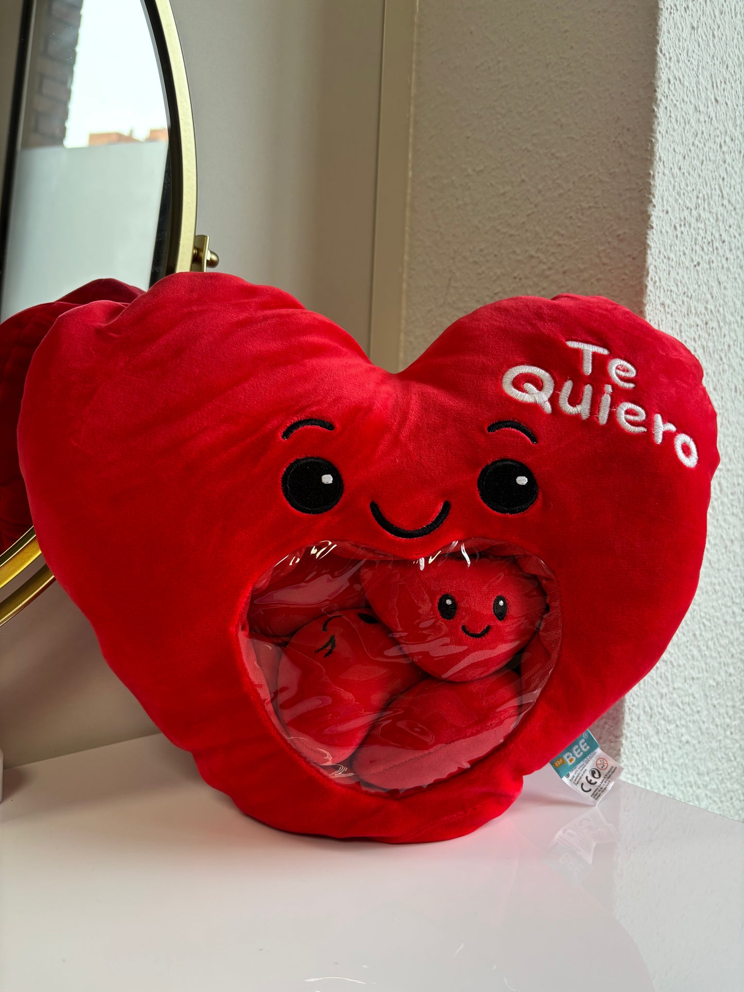 Cojin Corazones