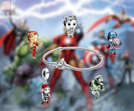 Pack Pulsera Charm Héroes ⚔️
