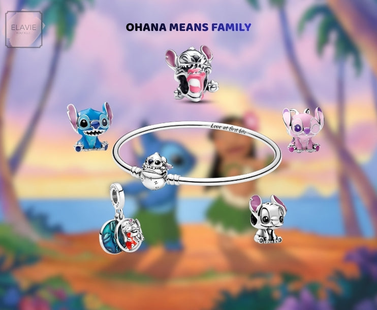 Pack Pulsera Charm Ohana 💙
