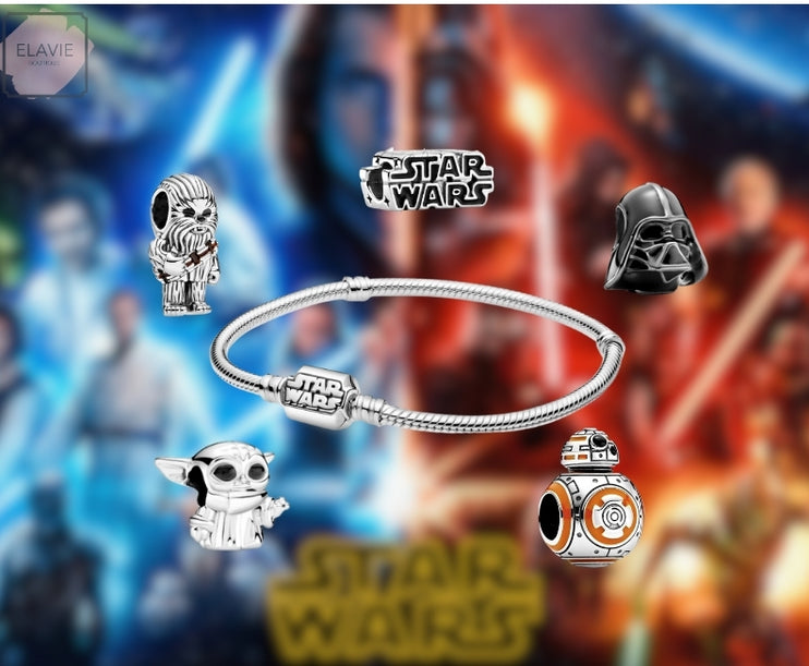 Pack Pulsera Charm Guerra Galaxias ⚔️