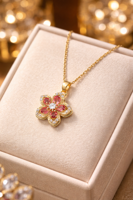 Collar Flor Giratoria By "Rapunzel"