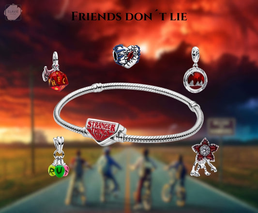 Pack Pulsera Stranger + 5 CHARMS 🎲