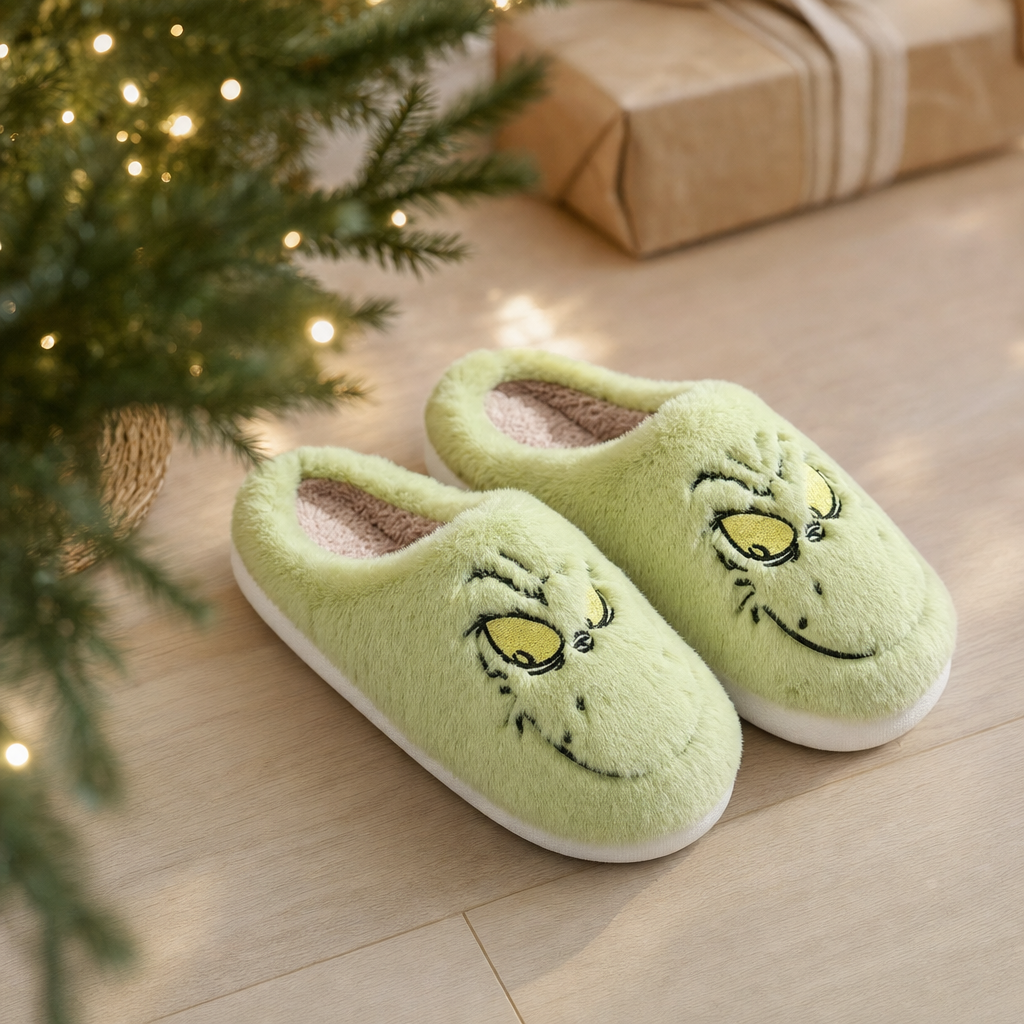 Pantuflas El Grinch