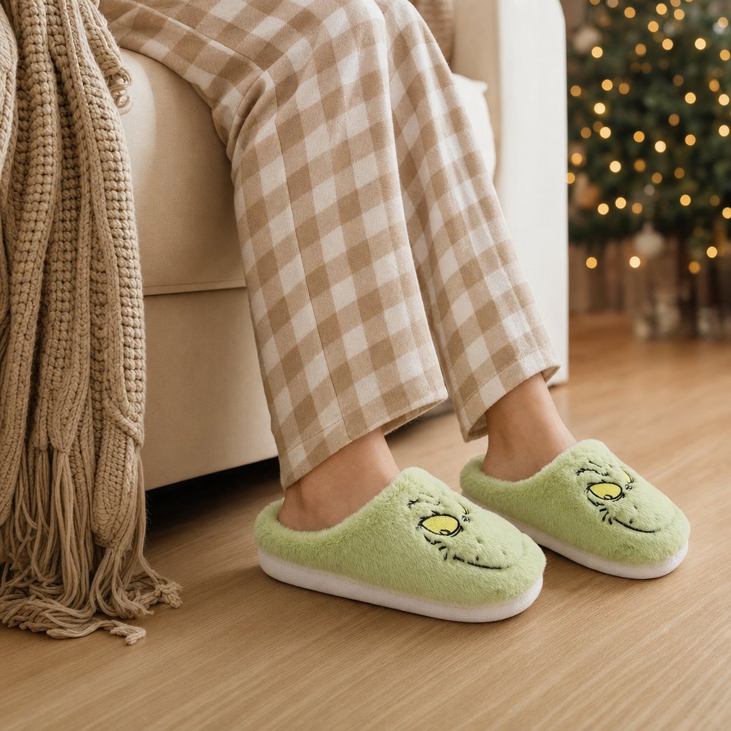 Pantuflas El Grinch